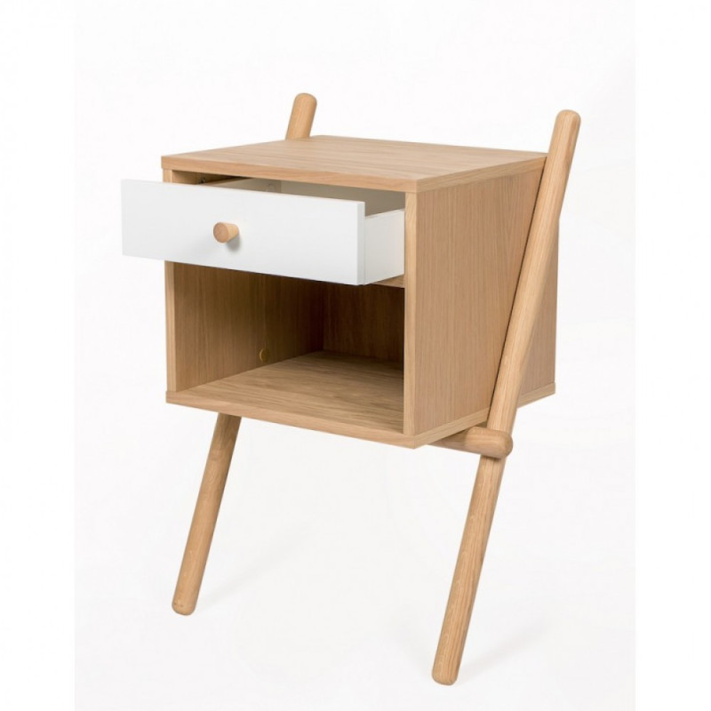 Wiru 1D Nightstand (2 tones)